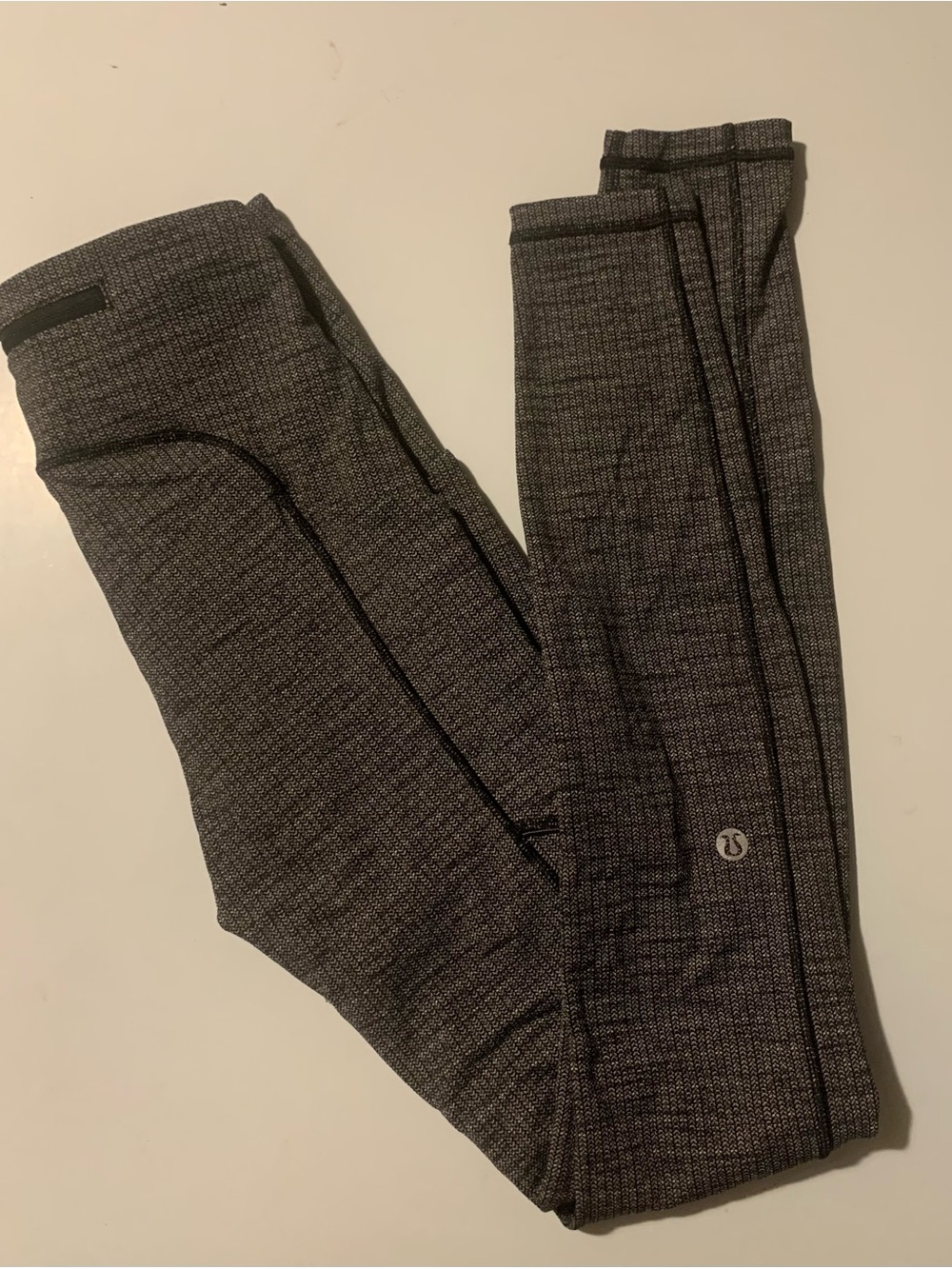 lululemon athletica Gray Heather High-Rise Leggings